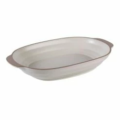Ladelle Auflaufform Oval 37cm Clyde Kokosnuss