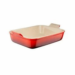Le Creuset Auflaufform 39x25 Cm Tradition Kirschrot