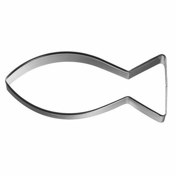 RBV Birkmann Ausstecher Christenfisch 10 Cm 1 RBV Birkmann Ausstecher Christenfisch 10 Cm