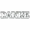 RBV Birkmann Ausstecher Danke 15,5 Cm Edelstahl Mit Innenprägung