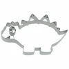 RBV Birkmann Ausstecher Dinosaurier Stegosaurus 10 Cm Silber