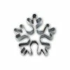 Städter Ausstecher Edelstahl Schneeflocke 6cm