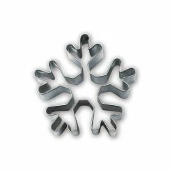 Städter Ausstecher Edelstahl Schneeflocke 6cm