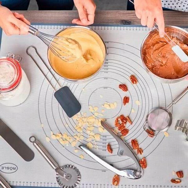 Rösle Back-und Arbeitsmatte 68x53 Cm Grau – Bild 3