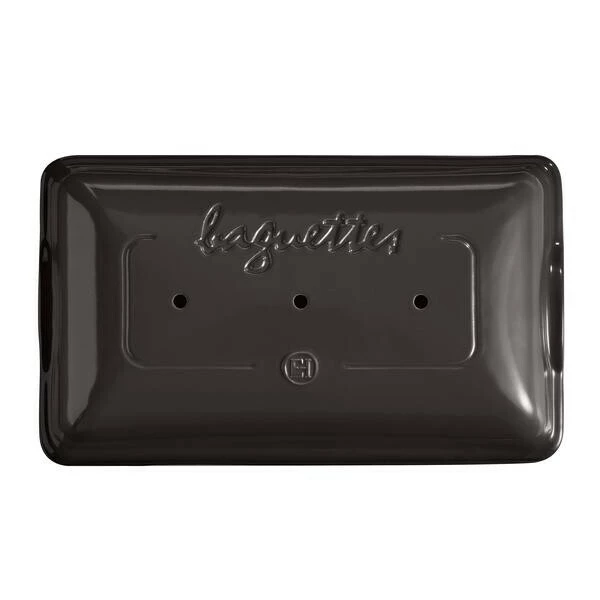 Emile Henry Baguette-Set 2-tlg. Kohle 2 Emile Henry Baguette-Set 2-tlg. Kohle – Bild 2