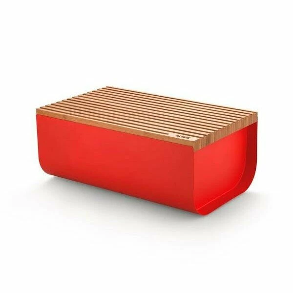 Alessi Brotkasten Mattina Rot 1 Alessi Brotkasten Mattina Rot