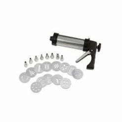 Städter Gebäckpresse-Set 24-tlg. Schwarz