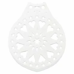 Städter Kuchenheber Und Verzierschablone 28 Cm Weiß