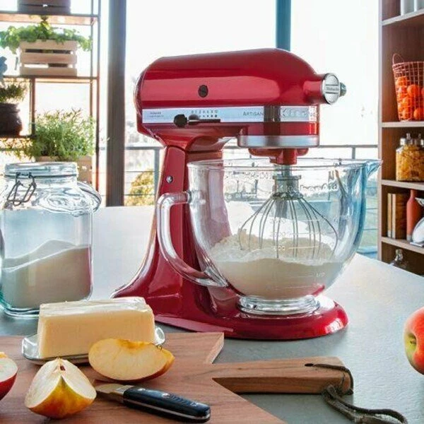 KitchenAid Küchenmaschine 4,8 L Artisan Liebesapfelrot – Bild 3