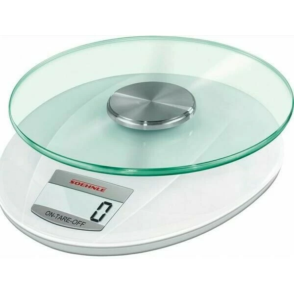 Soehnle Küchenwaage 5kg Roma Weiß 1 Soehnle Küchenwaage 5kg Roma Weiß