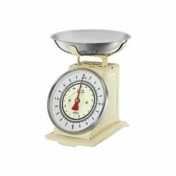 Küchenprofi Küchenwaage Nostalgie Edelstahl Creme