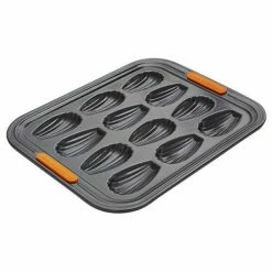Le Creuset Madeleineform 34x27 Cm Schwarz