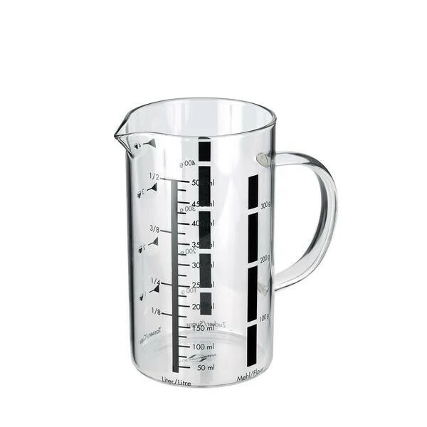 Küchenprofi Messbecher 0,5 L Transparent 1 Küchenprofi Messbecher 0,5 L Transparent