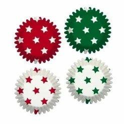 RBV Birkmann Mini-Papierbackförmchen Sterne 100 Stk. Mehrfarbig