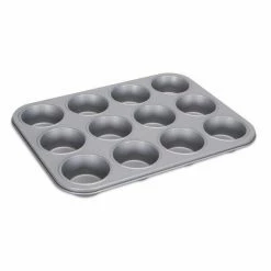 Städter Muffin-/Cupcake-Blech 35x27 Cm We Love Baking Silber