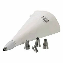 Kaiser Spritzbeutel-Set 7-tlg. Profi La Forme Plus Weiß