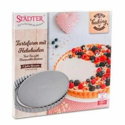 Städter Tarteform 28 Cm We Love Baking Silber 6 Städter Tarteform 28 Cm We Love Baking Silber -Birkmann-Laden Tarteform 28 cm mit Hebeboden We love baking H 3 5 cm 3 600x600 ID336803 0fa22af192073f2373a7bc0d8efb1469