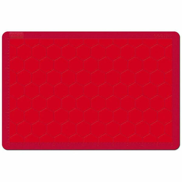 Kaiser Teigausrollmatte 60x40 Cm Rot 1 Kaiser Teigausrollmatte 60x40 Cm Rot