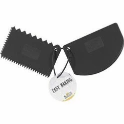 RBV Birkmann Teigkarten 2-tlg. Easy Baking Kunststoff Grau