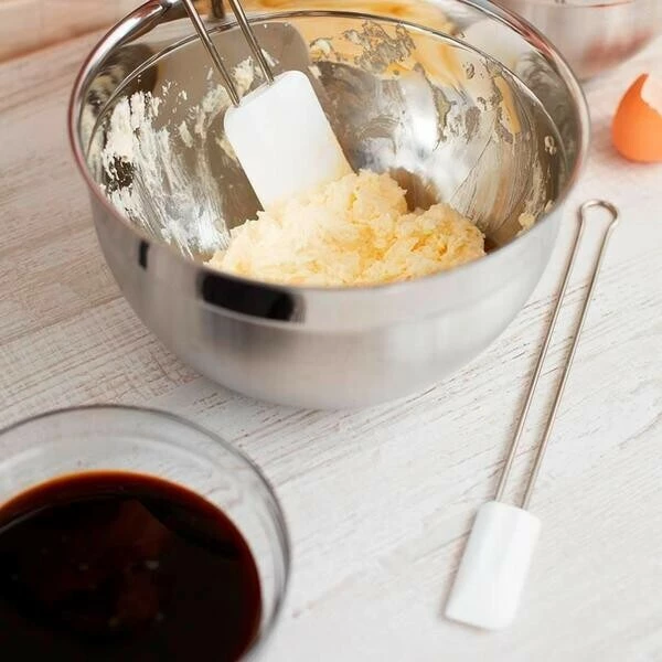 Rösle Teigschaber Schmal 26 Cm Weiß – Bild 2