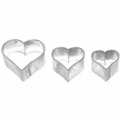 RBV Birkmann Terrassen Ausstecher Herz 3er-Set