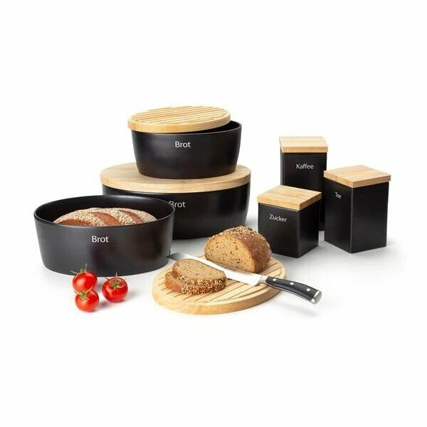 Continenta Brottopf 30x23 Cm Schwarz – Bild 3